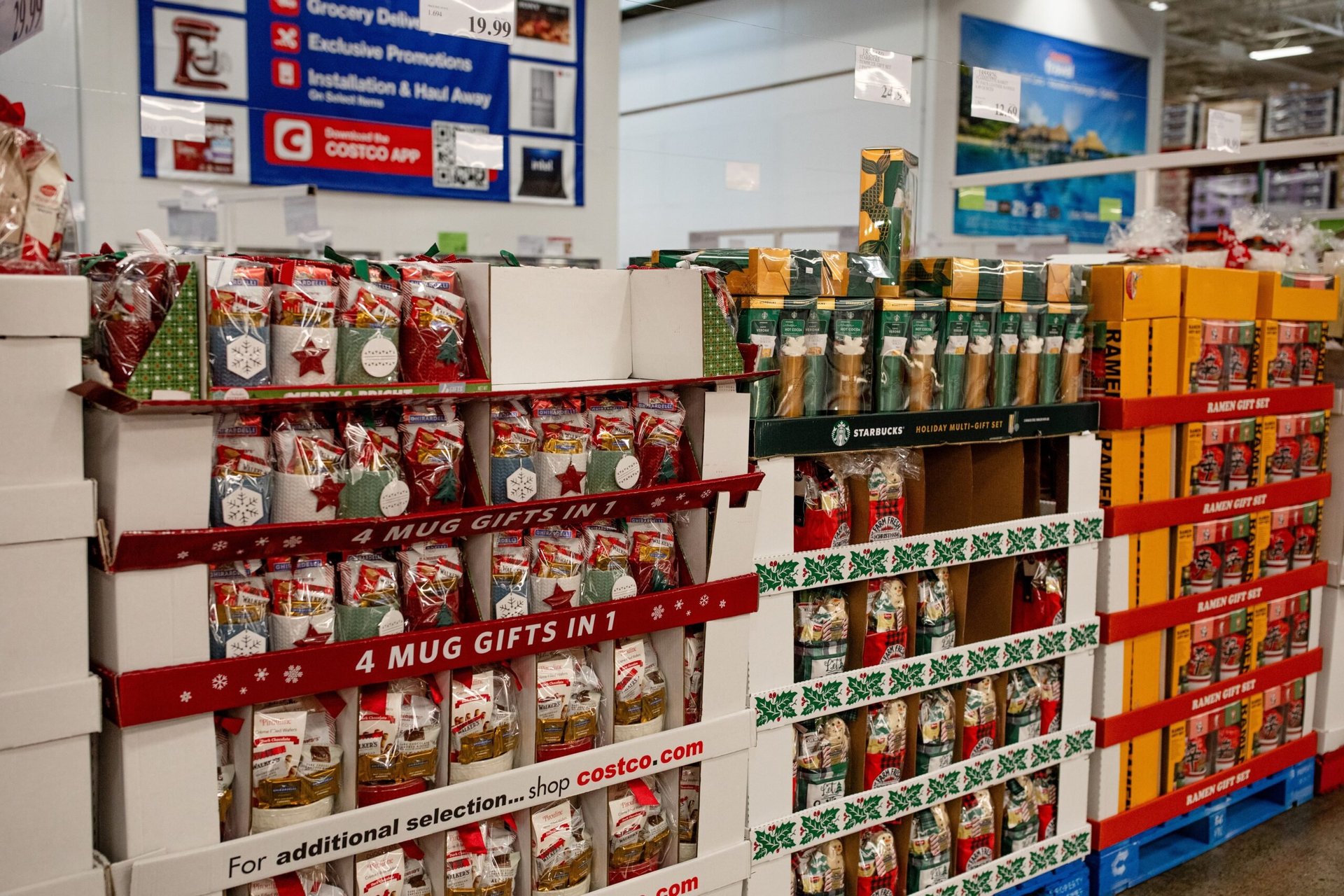 Holiday gifts at Costco