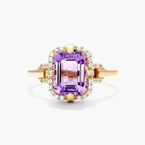  Amethyst engagement rings