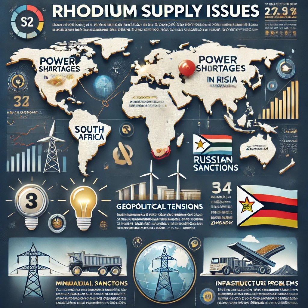 Rhodium Supply Issues