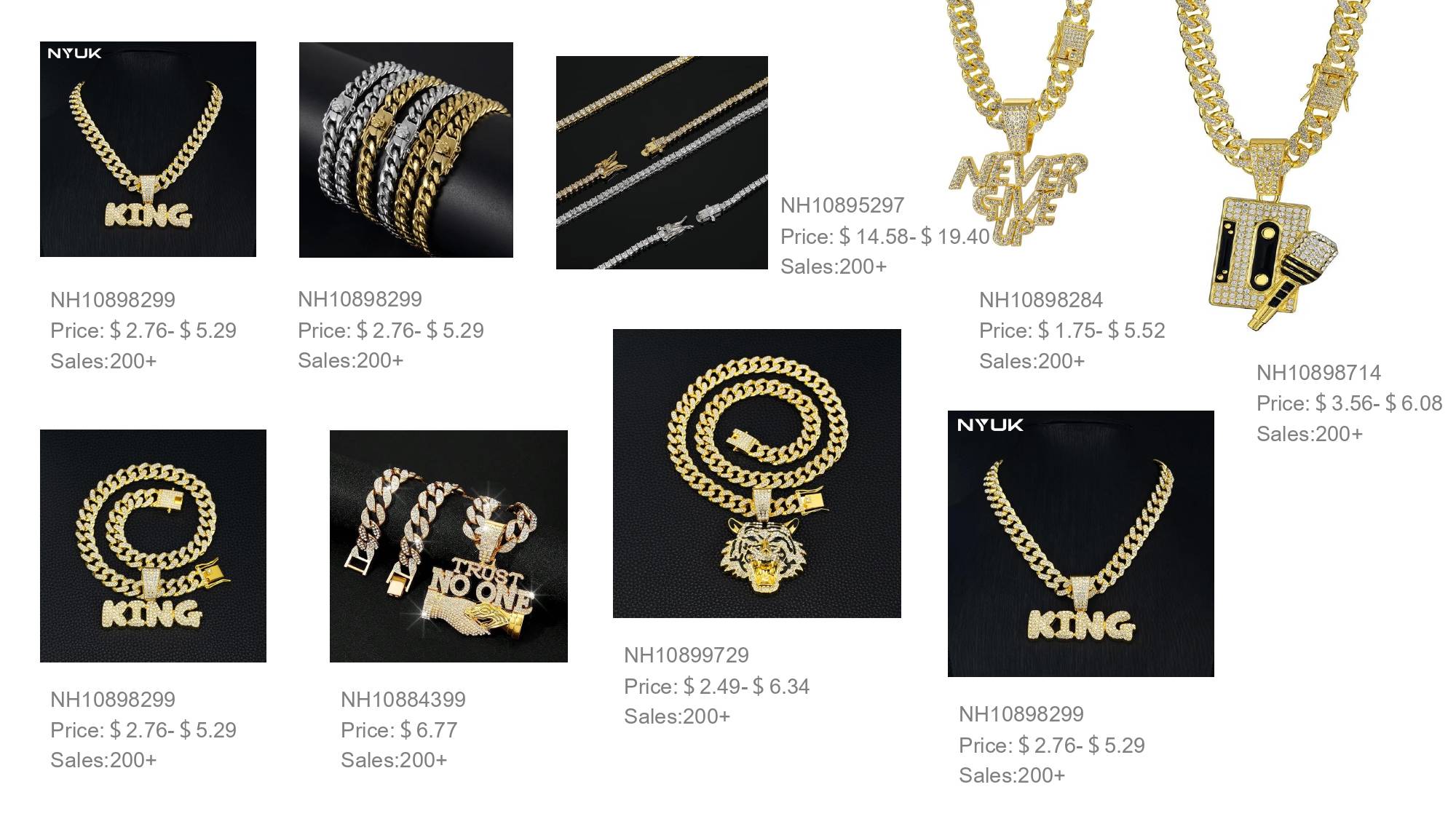 The best things to sell: hip hop jewelry