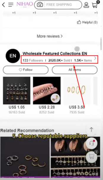 Choose reputable suppliers for high quality wholesale jewelry and accessories