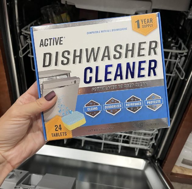 Dishwasher Cleaner And Deodorizer Tablets