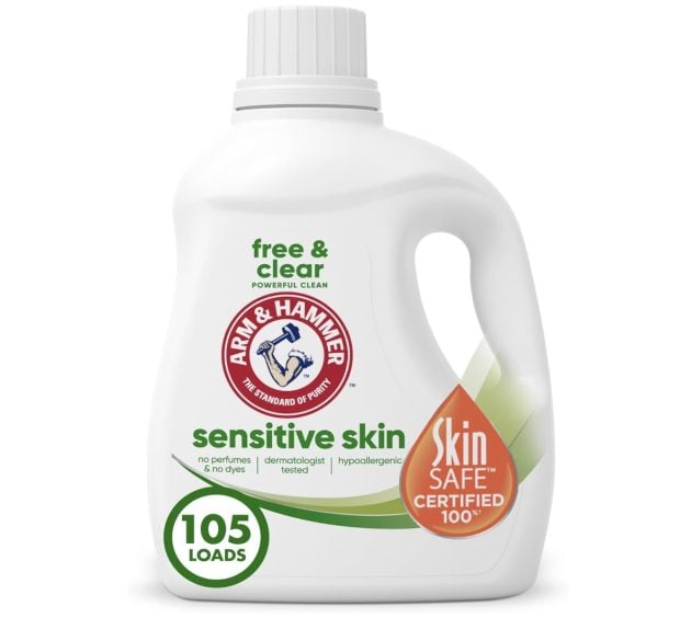 Arm & Hammer Sensitive Skin Free & Clear, 105 Loads