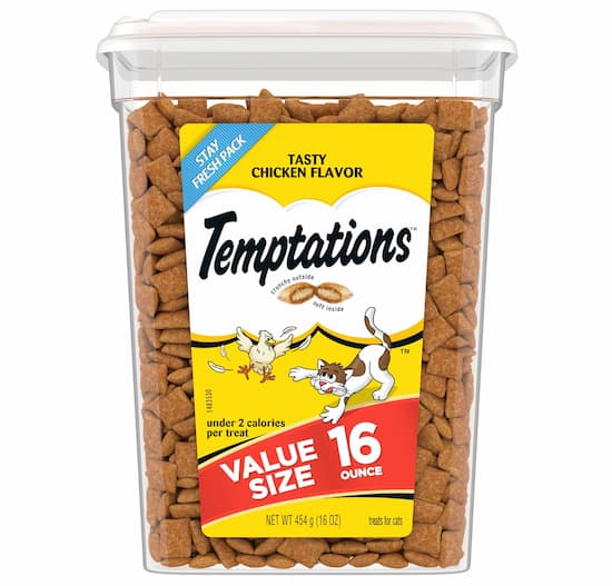 Tempatations Classic Crunchy and Soft Cat Treats