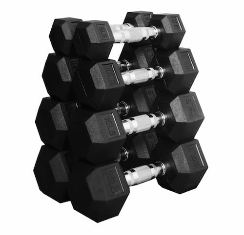 BalanceFrom 100-lb Dumbbell Set