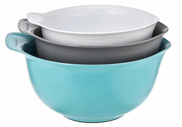 KitchenAid Universal Nesting Plastic Mixing Bowls, Set Of 3