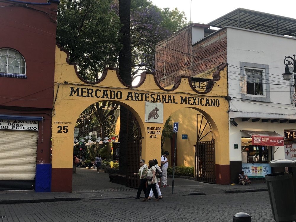 Wholesale Market in Mexico City-Mercado de Artesanías de Coyoacán